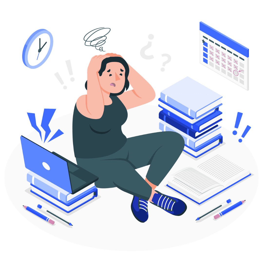 Semester Study Plan Illustration